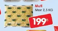 Muti Mısır 2,5 Kg