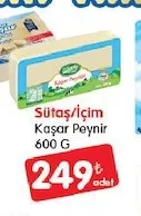Sütaş/İçim Kaşar Peynir 600 G