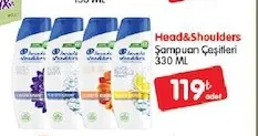 Head&Shoulders Şampuan Çeşitleri 330 Ml