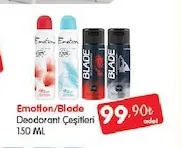 Emotion/Blade Deodorant Çeşitleri 150 Ml