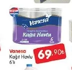 Vanesa Kağıt Havlu 6'Lı