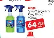 Bingo Sprey Yağ Çözücü/ Kireç Sökücü 900 Ml