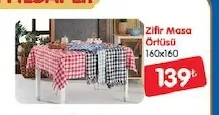 Zifir Masa Örtüsü 160X160
