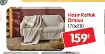 Hasır Koltuk Örtüsü 170X210