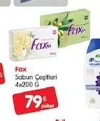 Fax Sabun Çeşitleri 4X200 G