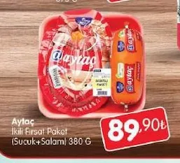Aytaç İkili Fırsat Paket (Sucuk+Salam) 380 G