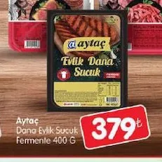 Aytaç Dana Evlik Sucuk Fermente 400 G