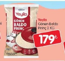 Yayda Gönen Baldo Pirinç 2 Kg