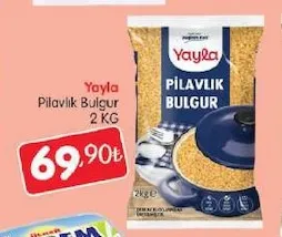 Yayda Pilavlık Bulgur 2 Kg