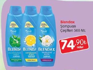 Blendax Şampuan Çeşitleri 500 Ml