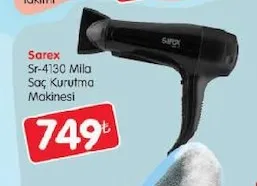 Sarex Sr-4130 Mila Saç Kurutma Makinesi