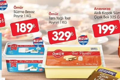 Ömür Süzme Beyaz Peynir 1 Kg