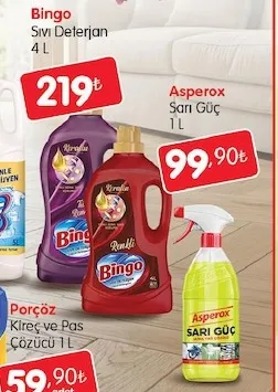 Bingo Sıvı Deterjan 4 L