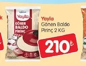 Yayala Gönen Baldo Pirinç 2 Kg