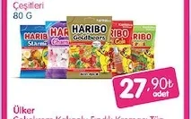 Haribo 80 G Çeşitleri