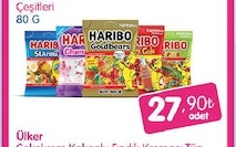 Haribo 80 G Çeşitleri