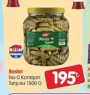 Besler No-0 Kornişon Turşusu 1500 G