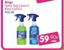 Bingo Sprey Yağ Çözücü/ Kireç Çözücü 900 Ml