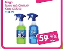 Bingo Sprey Yağ Çözücü/ Kireç Çözücü 900 Ml