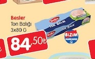 Besler Ton Balığı 3X80 G