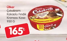 Ülker Çokokrem Kakaolu Fındık Kreması Kase 950 G