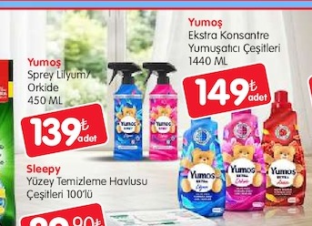 Yumoş Sprey Lilyum/ Orkide 450 Ml