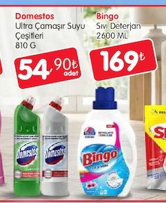 Bingo Sıvı Deterjan 2600 Ml