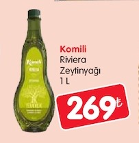 Komili Riviera Zeytinyağı 1 L