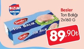 Besler Ton Balığı 2X160 G