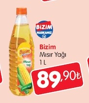 Bizim Mısır Yağı 1 L