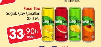 Fuse Tea Soğuk Çay Çeşitleri 330 Ml