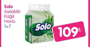 Solo Asılabilir Kağıt Havlu 1=7