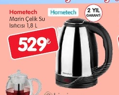Hometech Marin Çelik Su Isıtıcısı 1,8 L