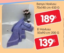 Banyo Havlusu