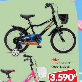 Kidzy 16 Jant Erkek/Kız Çocuk Bisikleti