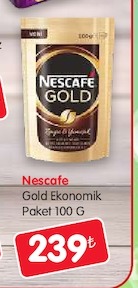 Nescafe Gold Ekonomik Paket 100 G