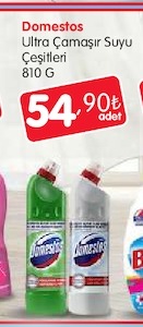 Domestos Ultra Çamaşır Suyu Çeşitleri 810 G