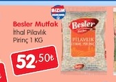 Besler Mutfak İthal Pilavlık Pirinç 1 Kg