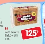 Eti Petit Beurre Bisküvi 5'Li 1 Kg