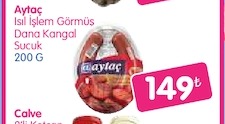 Aytaç Isıl İşlem Görmüş Dana Kangal Sucuk 200 G