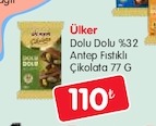 Ülker Dolu Dolu %32 Antep Fıstıklı Çikolata 77 G