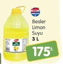 Besler Limon Suyu 3 L