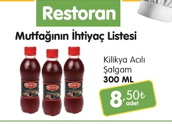 Kilikya Acılı Şalgam 300 Ml