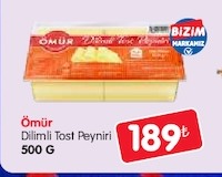 Ömür Dilimli Tost Peyniri 500 G