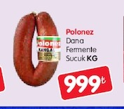 Polonez Dana Fermente Sucuk Kg