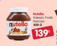 Nutella Kakaolu Fındık Kreması 400 G