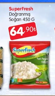 Superfresh Doğranmış Soğan 450 G