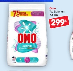 Omo Toz Deterjan 7,5 Kg