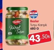 Besler Turşu Karışık 680 G