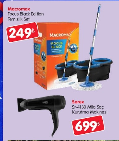 Macromax Focus Black Edition Temizlik Seti